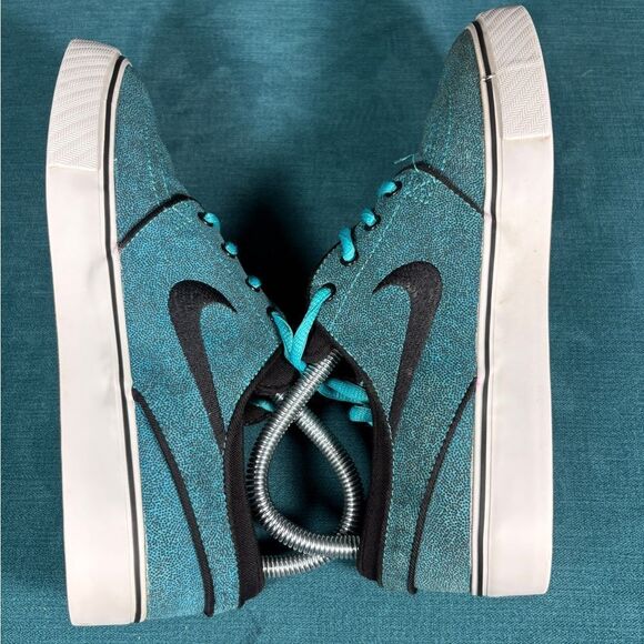 Size 5Y/6.5Women - Nike SB Zoom Stefan Janoski aqua shoes - Picture 5 of 8
